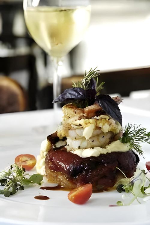 Tomato and Prawn Tatin recipe