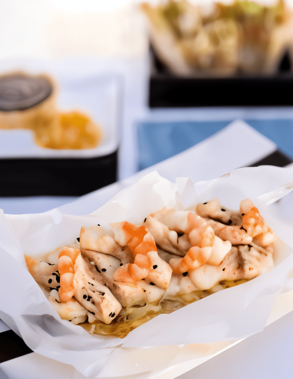 Conger Eel with Seafood Sauce recipe