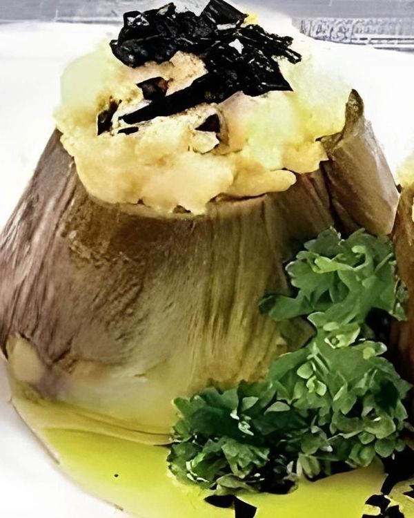 Braised Artichokes with Vegetables recipe