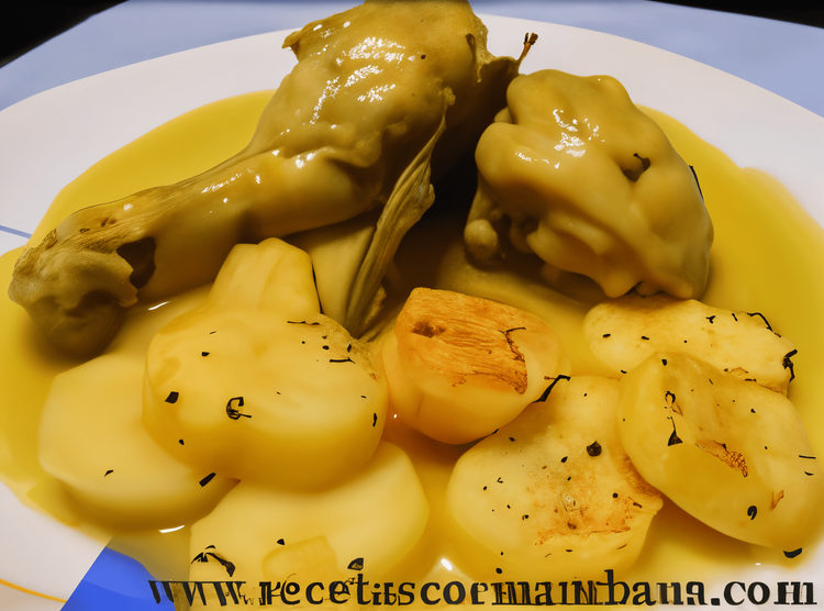 Chicken with Apple Sauce recipe