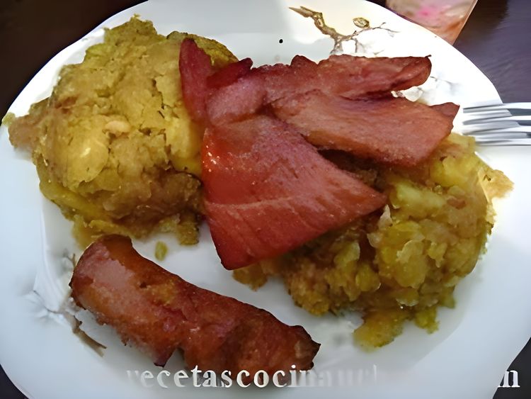 Tacacho with Jerky recipe