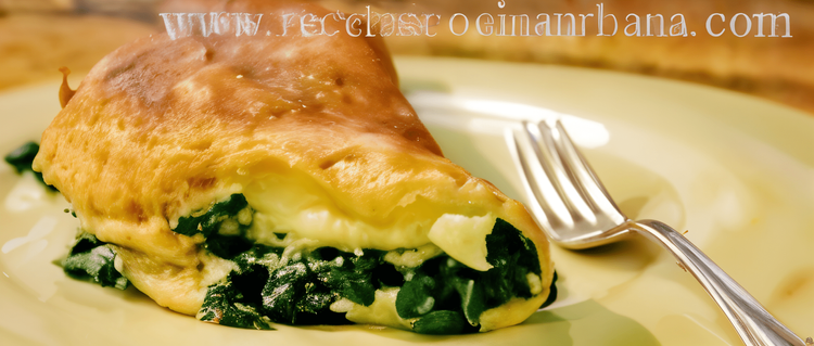Light Spinach Omelette recipe