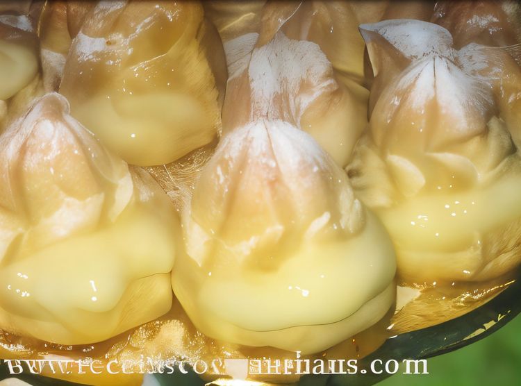 Profiteroles Filled with Pastry Cream recipe