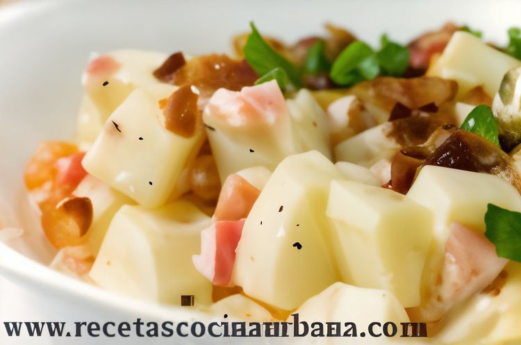 Traditional Potato Salad and Caprese Salad with Prosciutto recipe