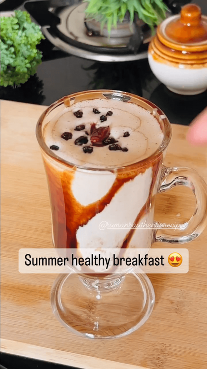 Summer Healthy Breakfast Smoothie recipe