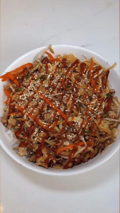 Egg Roll Bowl recipe