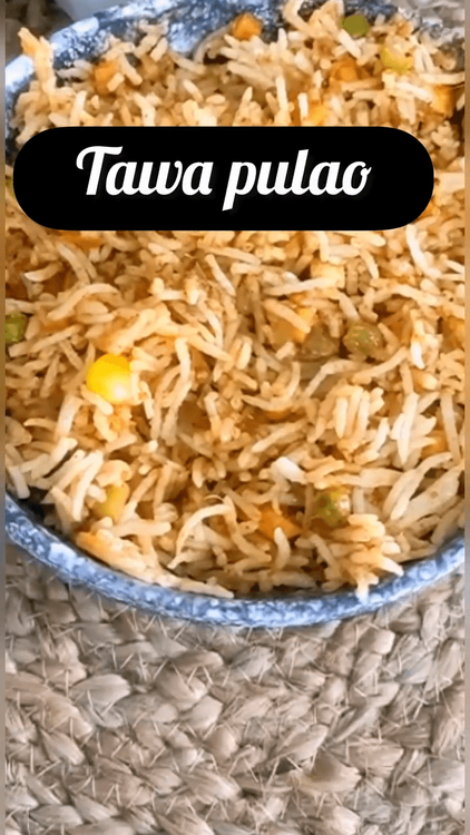 Tawa Pulao recipe