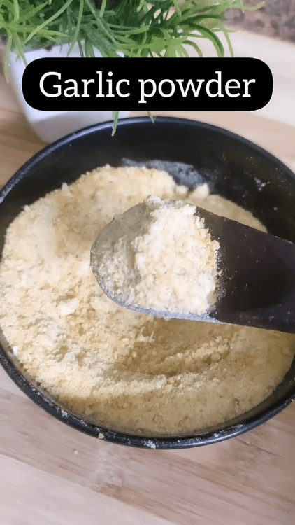 Homemade Garlic Powder recipe
