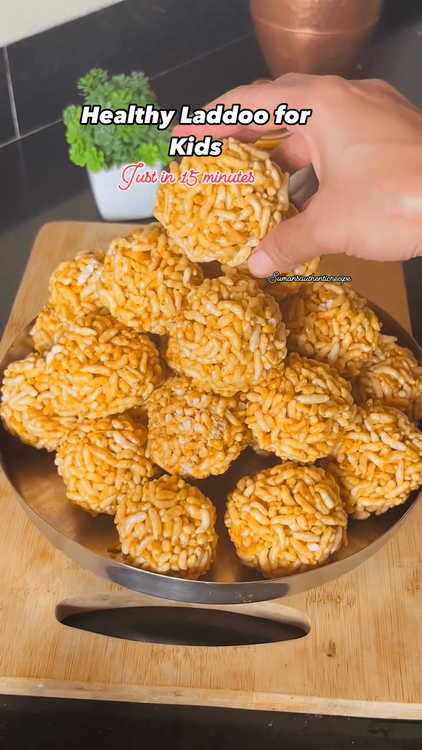 Healthy Laddoo for Kids recipe