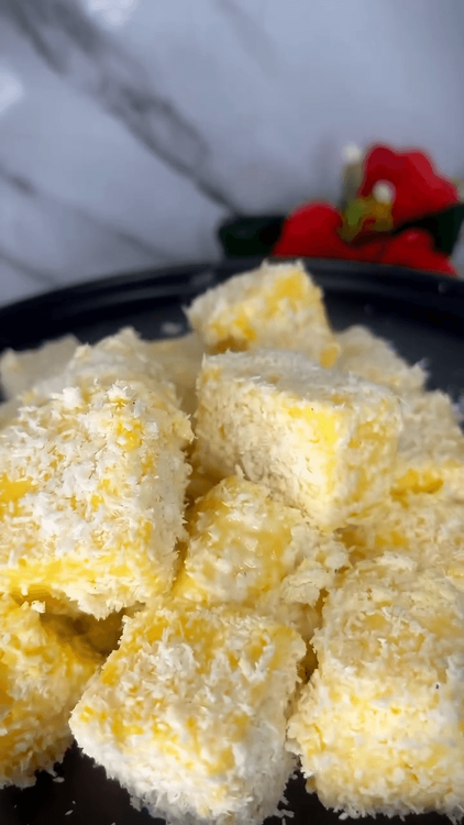 Custard Pudding Bites recipe