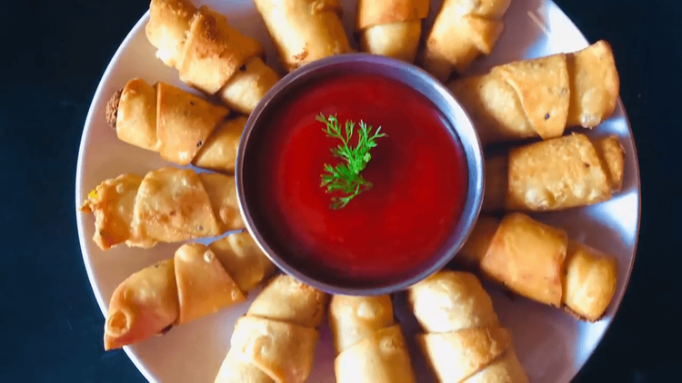 Potato Roll Samosa recipe