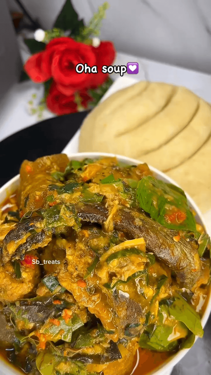Oha Soup recipe