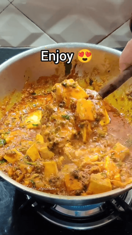 Methi Malai Paneer recipe