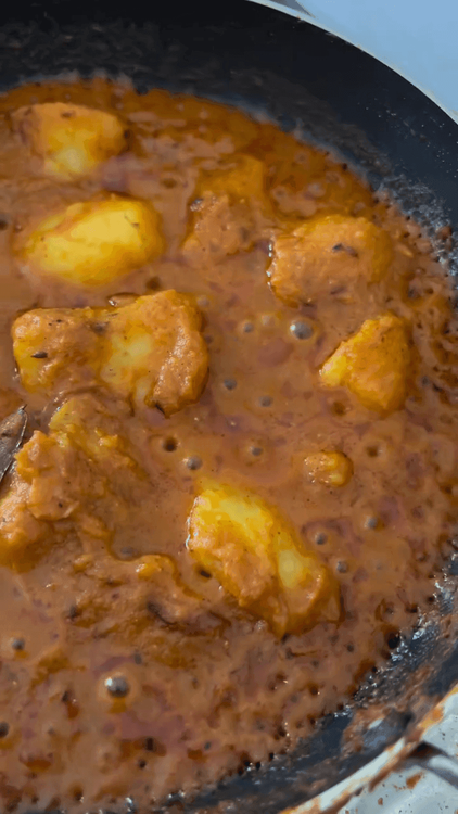 Pulao and Aloo Dum recipe