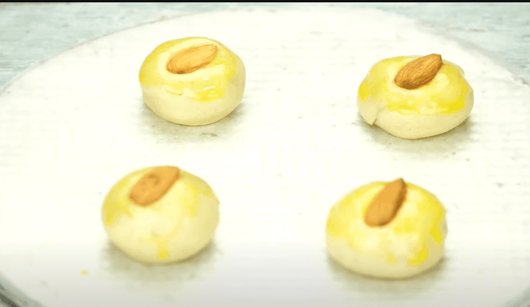 Step 1.1: Take the mixture and make 10-12 small balls