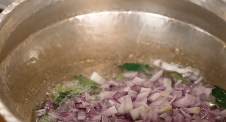 Step 3.1: In a handi, add oil