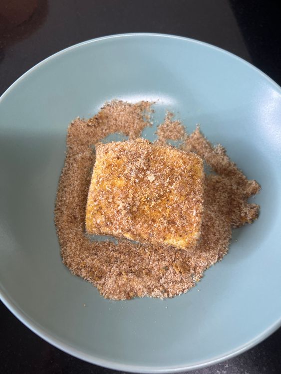 Step 1.1: coat in crushed cornflakes
