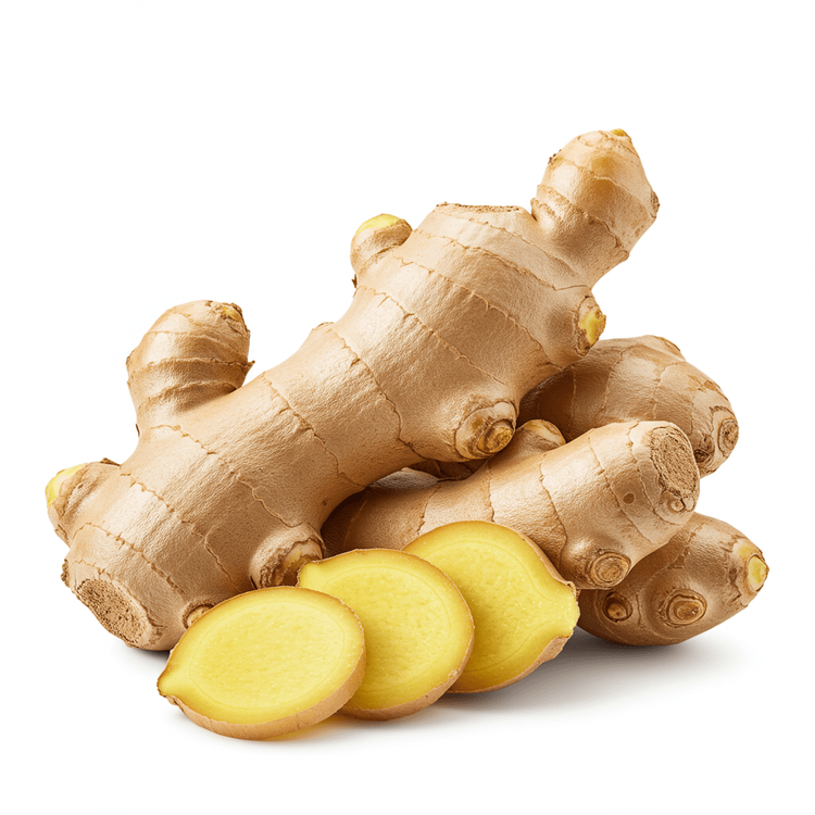 slices Fresh Ginger