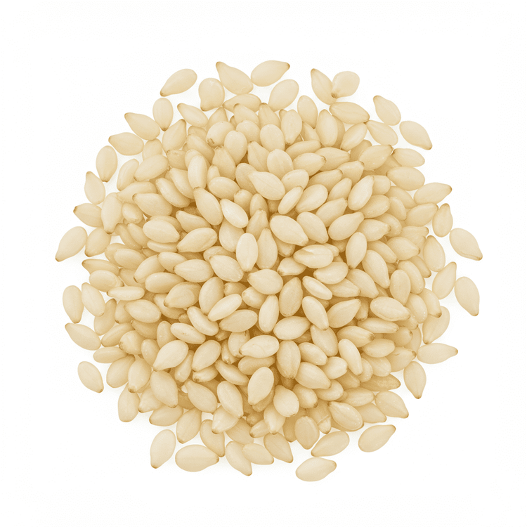 toasted white sesame seeds