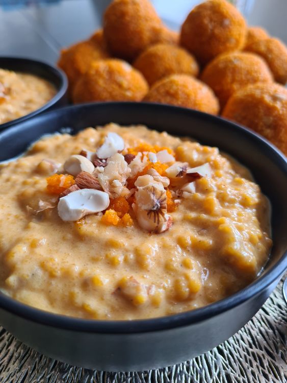 Motichoor Ladoo Ki Kheer (Pudding) recipe