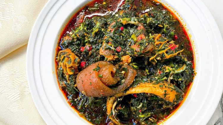 Afang Soup (Nigerian Traditional Soup) recipe
