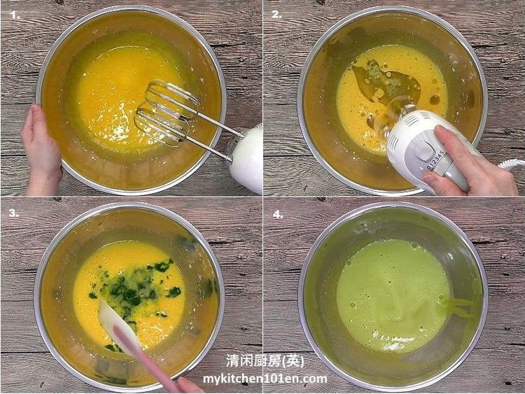 Step 1.1: Mix ingredients from section A together until well combined