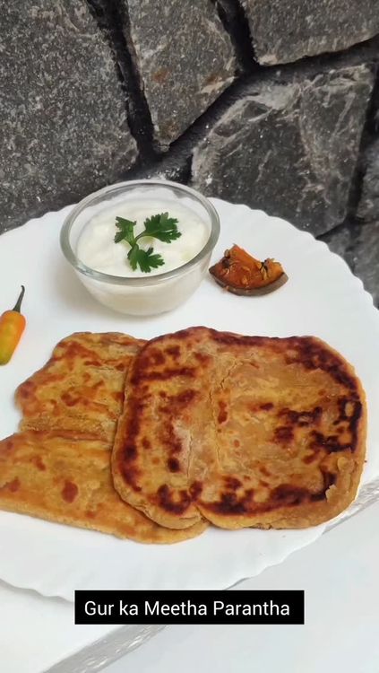 Mahalakshmi Vrat Gud Ka Parantha recipe