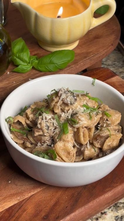 Creamy Mushroom Pasta recipe