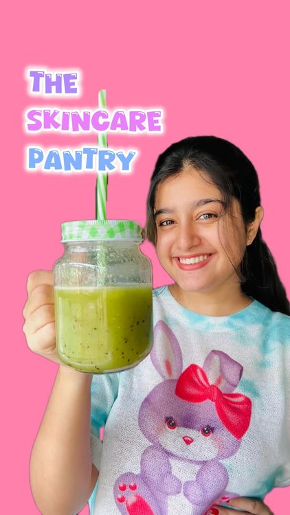 Kiwi Cucumber Drink for Glowing Skin recipe