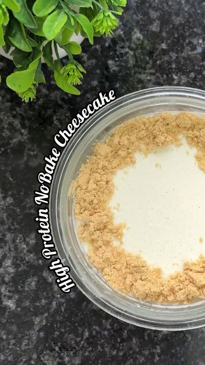 High Protein No-Bake Cheesecake recipe