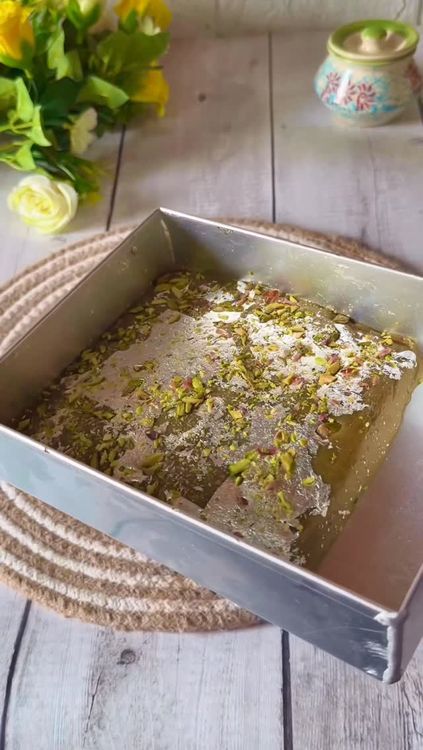 Pista Badam Barfi – Authentic Taste, Modern Blend recipe