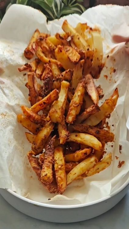Airfryed Potato Wedges recipe