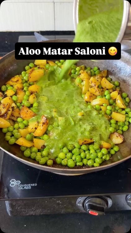 Winter Special UP–Bihar Style Aloo Matar Saloni recipe