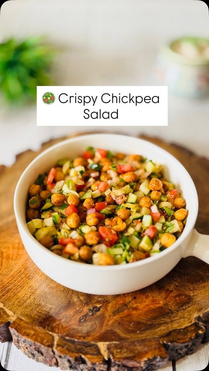 Crispy Chickpea Salad recipe