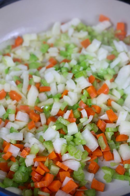 Step 2.1: Return the casserole pan or skillet back to the heat