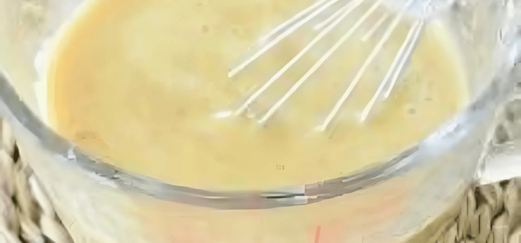 Step 2.1: In a bowl, mix eggs, coffee, milk, and vegetable oil together
