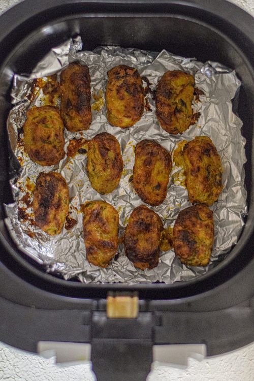 Step 1.1: Cook for 8 to 10 minutes and flip