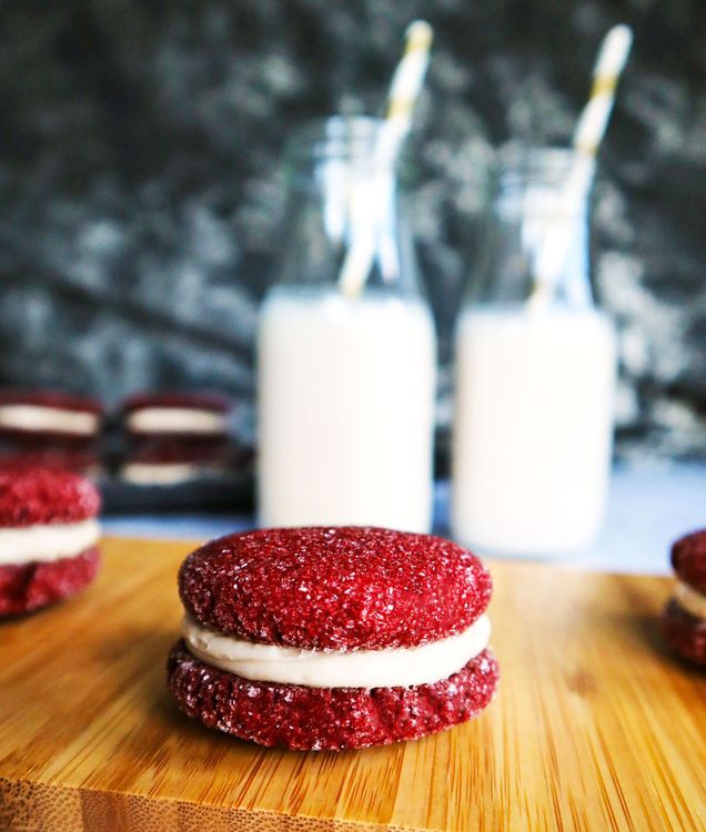 Red Velvet Whoopie Pies recipe