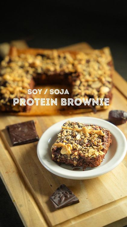High-Protein Soy Brownie recipe