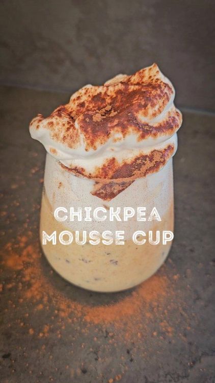 Protein-Packed Vegan Chocolate Chickpea Cup recipe