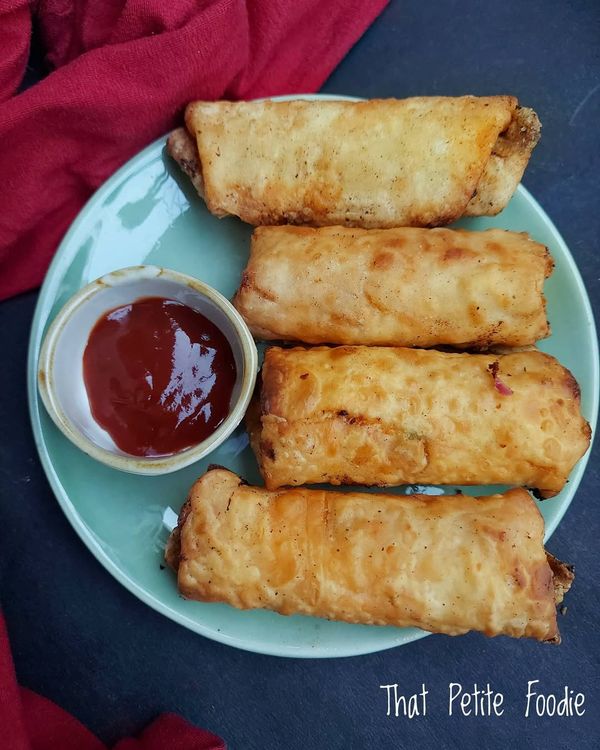 Spring Roll with Homemade Sheets recipe