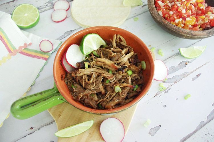 Mustard Rubbed Smoked Pork recipe