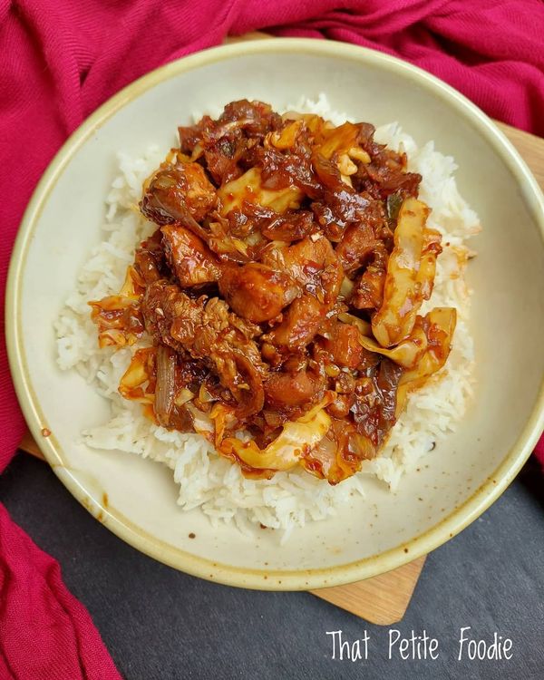 Korean Chicken Stir Fry recipe