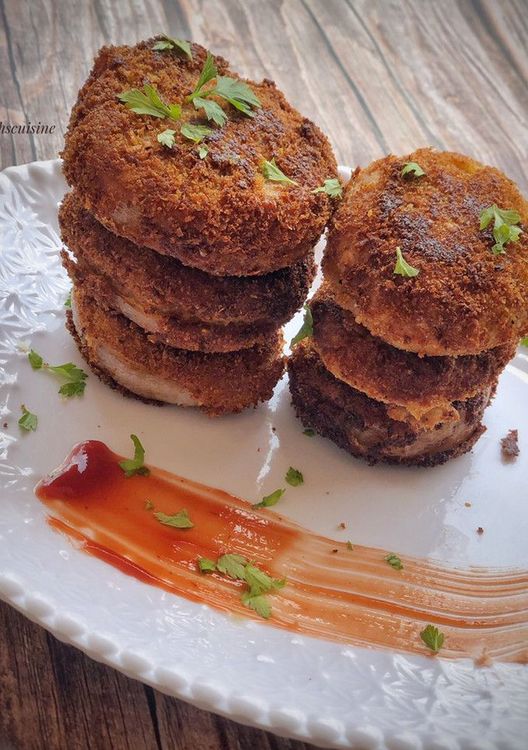 Stuffed Onion Yam Rings recipe