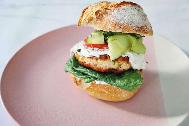 Salmon Burgers recipe