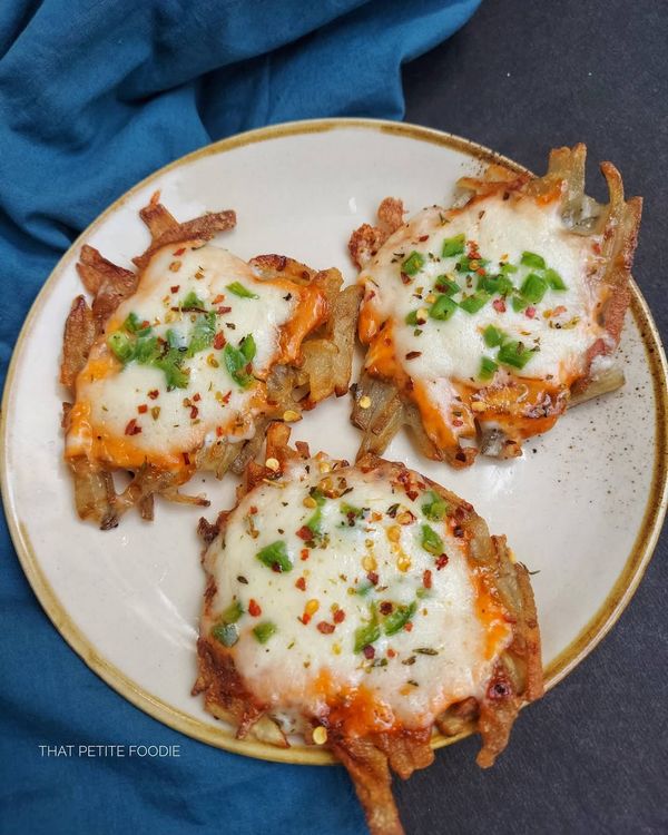 Mini Potato Pizza recipe
