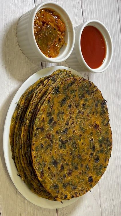 Gujarati Methi Thepla recipe
