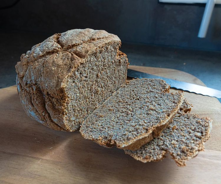 Homemade Whole Rye - Buckwheat Bread recipe