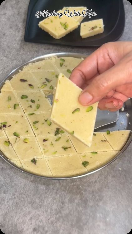 Suji Ki Barfi recipe