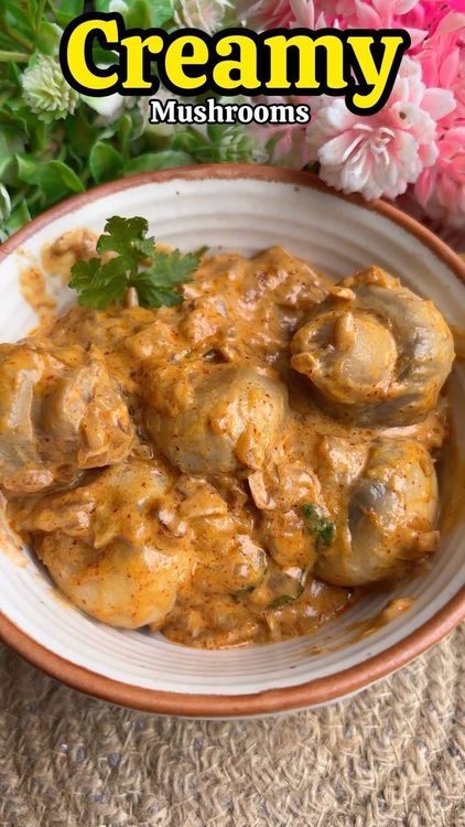 Creamy Mushroom recipe